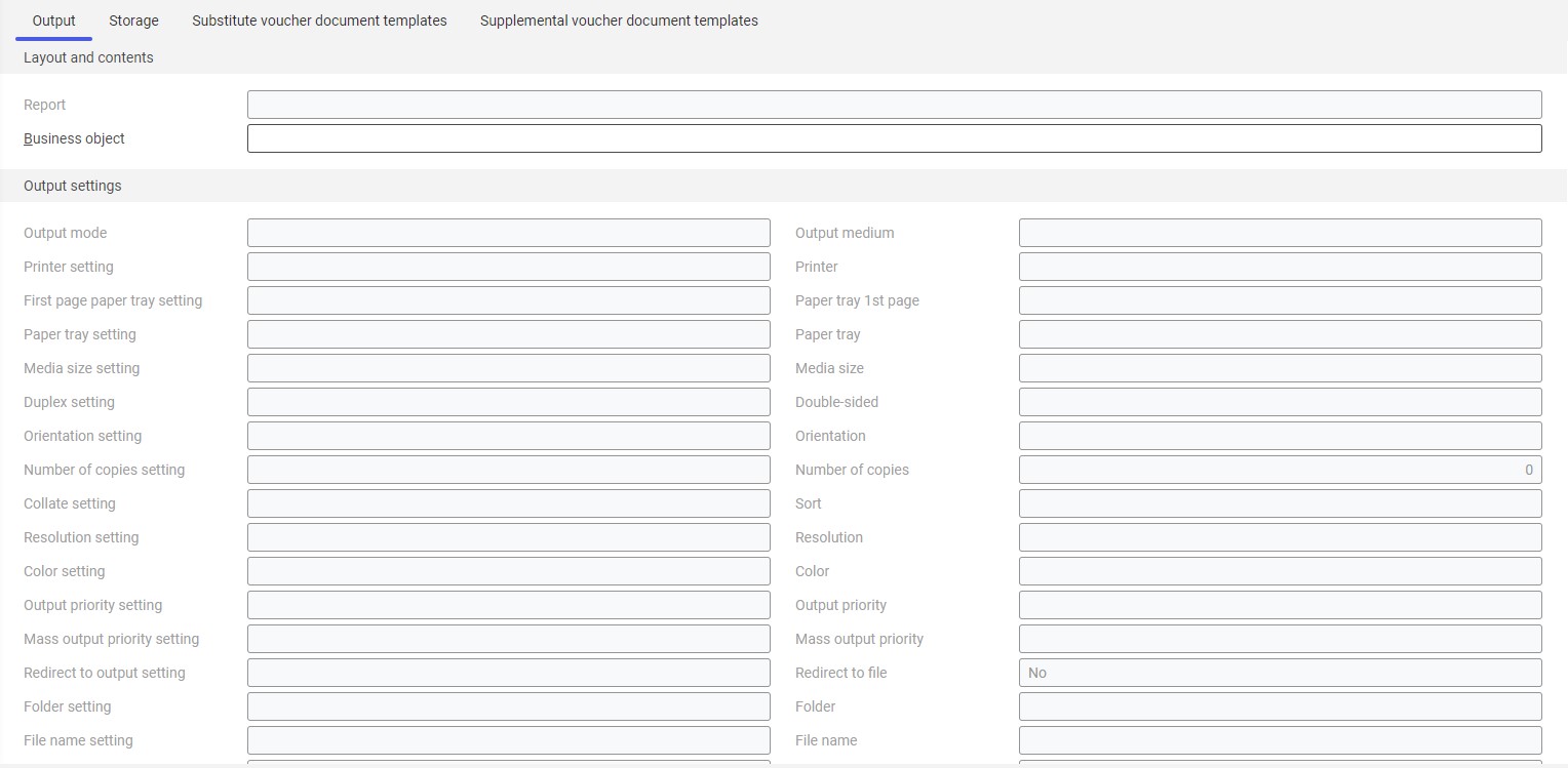 Voucher document templates – Comarch ERP Enterprise 6.4 Knowledge Base