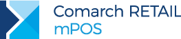 Knowledge Base – Comarch Retail mPOS 2021.0 in cooperation with Comarch ERP Enterprise