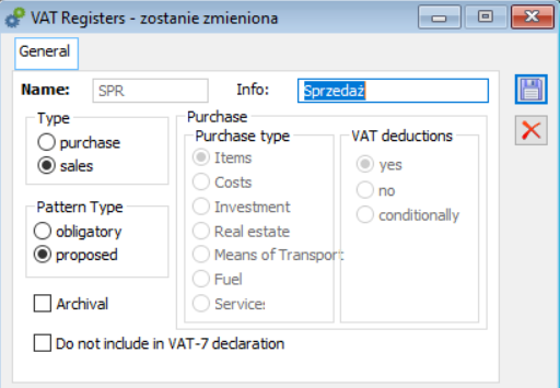 VAT register