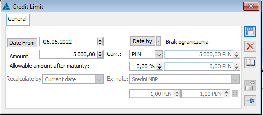 Credit limit definition.