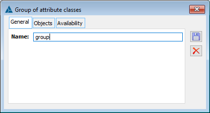 Attributes classes group name