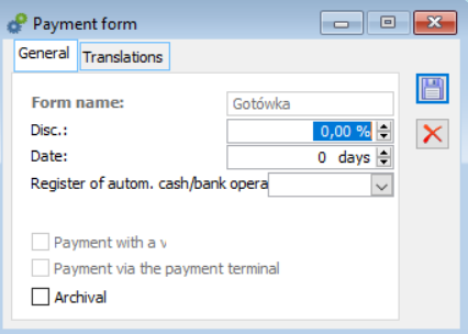 Payment method