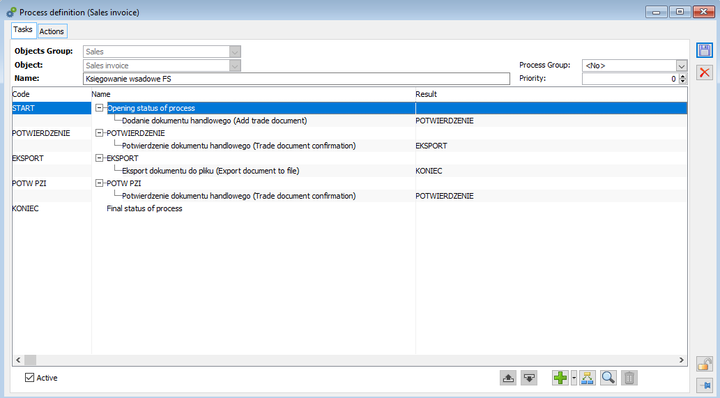 Batch posting process handling